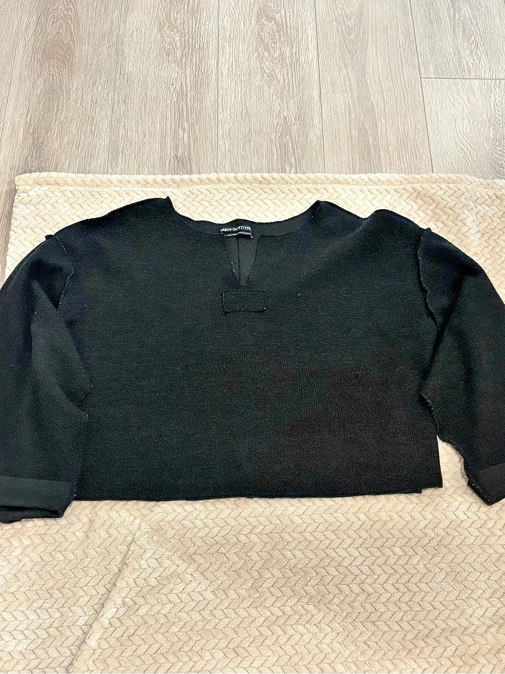 Urban Outfitters Black Long Sleeve Top